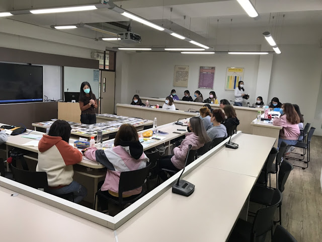 施毓琳心理師分享「人際FUN輕鬆」活動效果