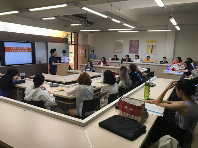 梅國忠執行長提醒專班暑假期間需注意安全事項 