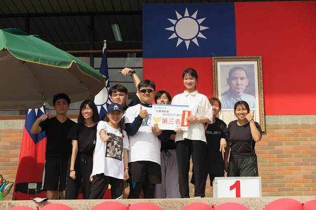 馬來西亞及越南學生組隊參加大隊接力，榮獲第3名